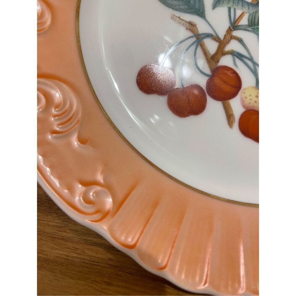 Mottahedeh Porcelain “Summer Fruit” Cake Stand - Picture 12 of 14